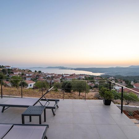Sunset Luxury Villa Akritokhórion Exteriör bild